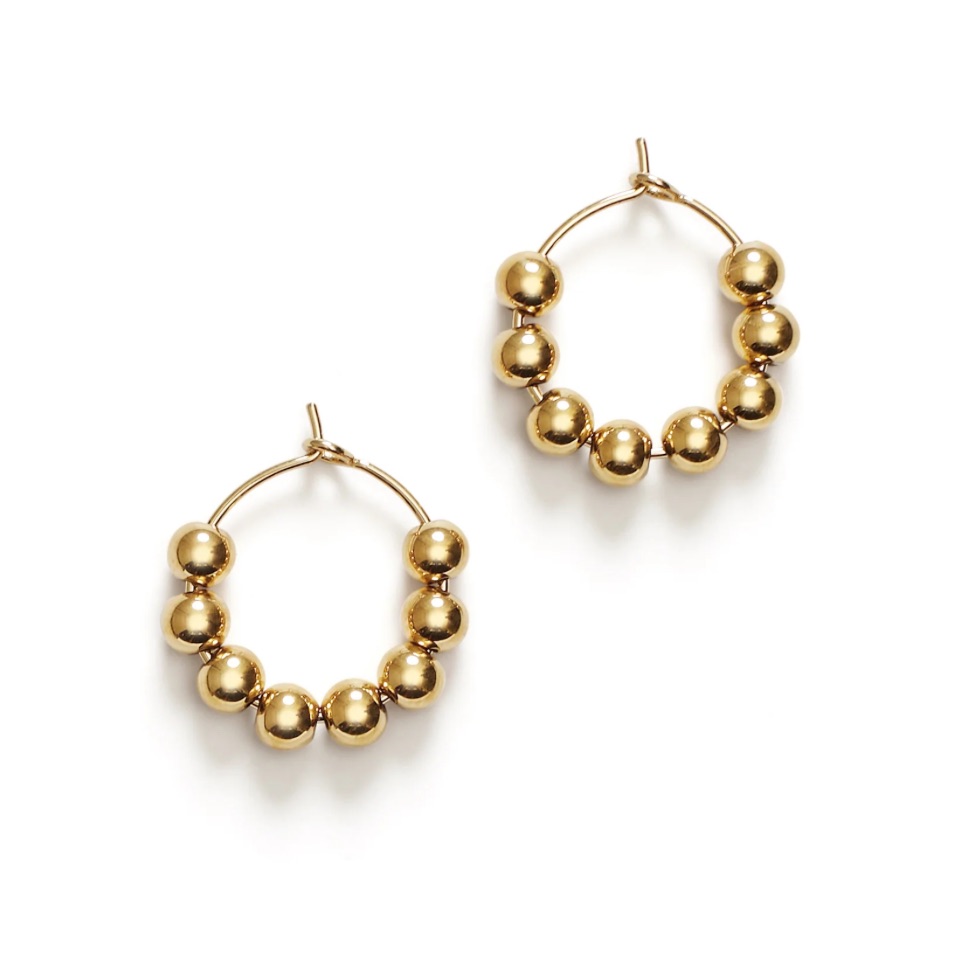 Anni Lu Petite Hoop Earrings